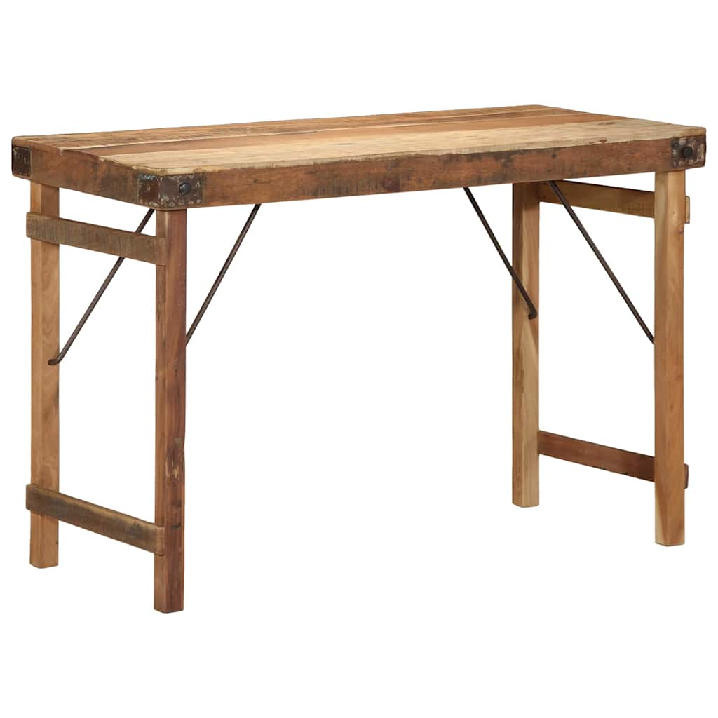 vidaXL Dining Table Brown 110 x 55 x 76 cm Solid reclaimed wood