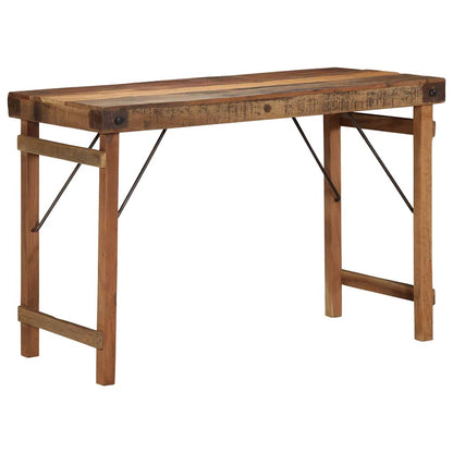 vidaXL Dining Table Brown 110 x 55 x 76 cm Solid reclaimed wood