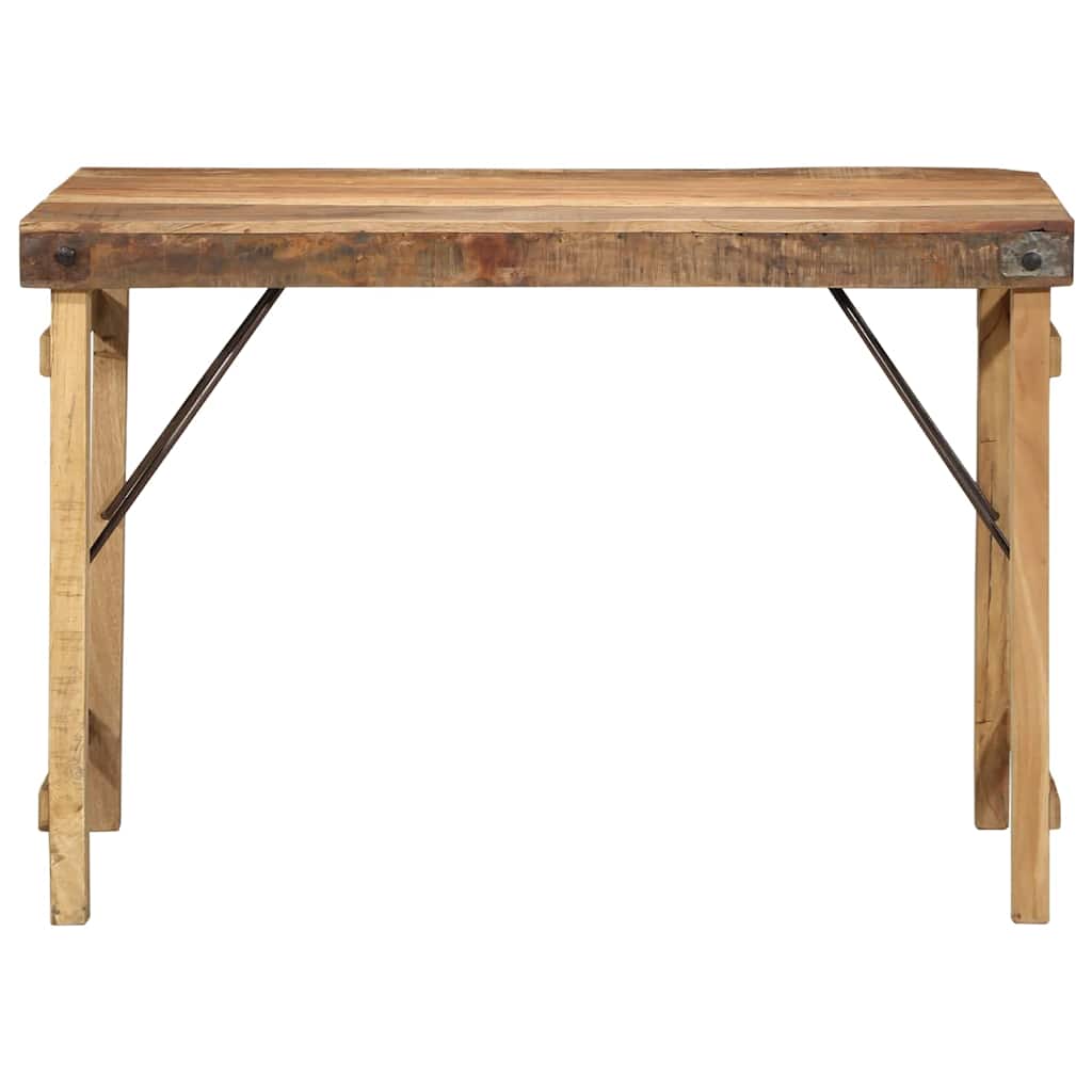 vidaXL Dining Table Brown 110 x 55 x 76 cm Solid reclaimed wood