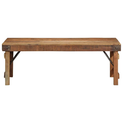 vidaXL Coffee Table Brown 110 x 55 x 40 cm Solid reclaimed wood