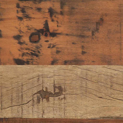 vidaXL Bench Natural 110 x 35 x 46 cm Reclaimed Old Wood
