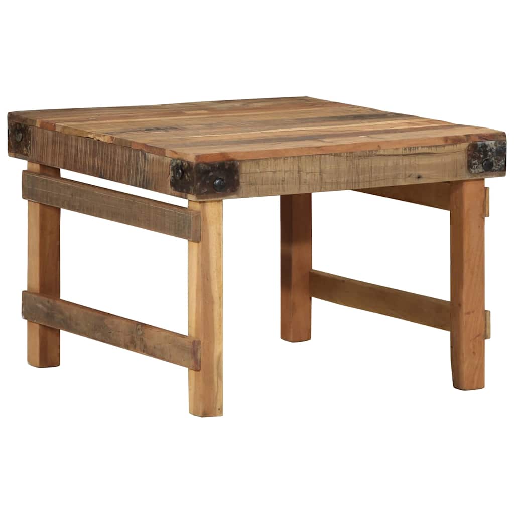 vidaXL Coffee Table Brown 60 x 55 x 40 cm Solid reclaimed wood