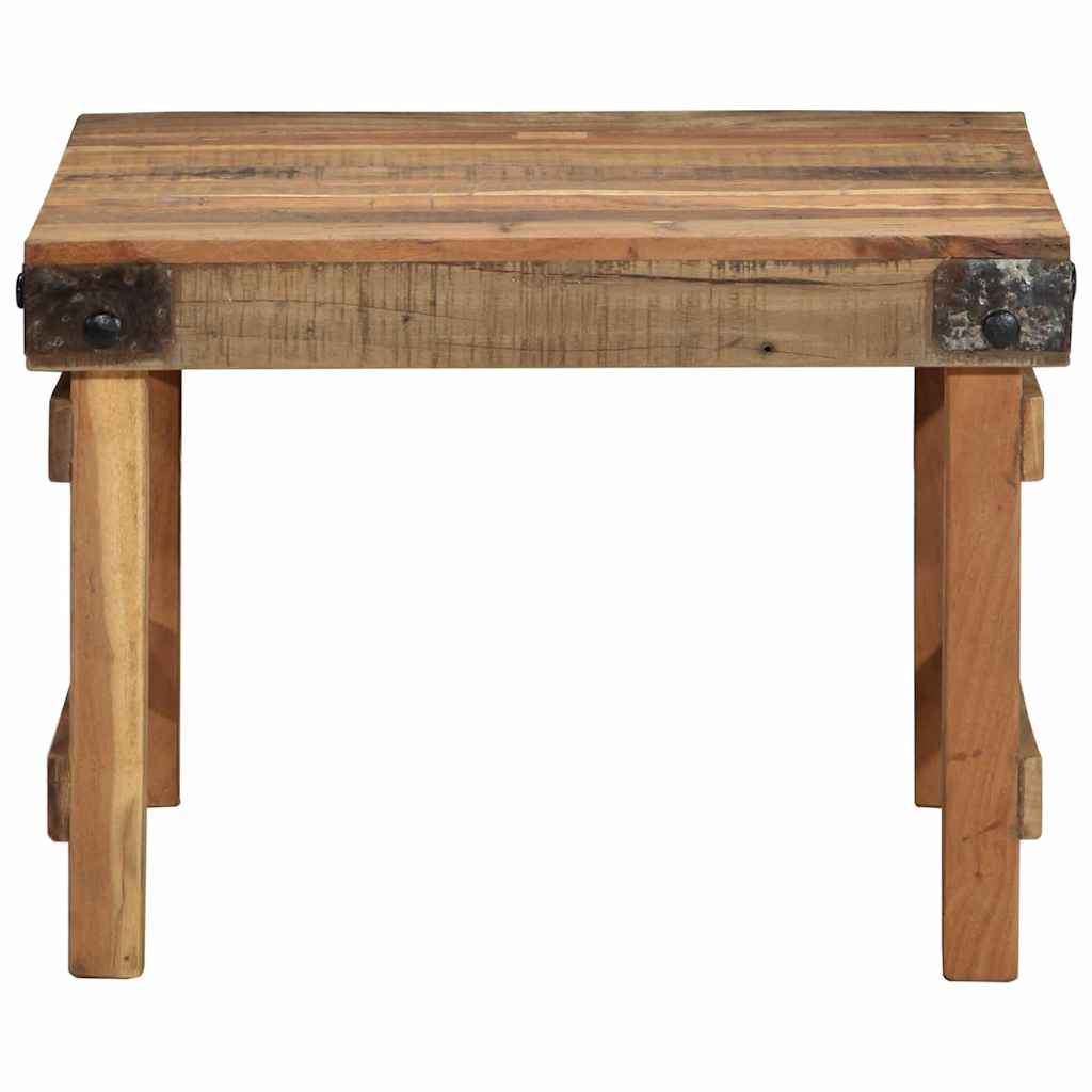 vidaXL Coffee Table Brown 60 x 55 x 40 cm Solid reclaimed wood