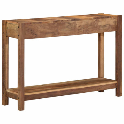 vidaXL Console Table Brown 107 x 33 x 76 cm Solid Reclaim Wood