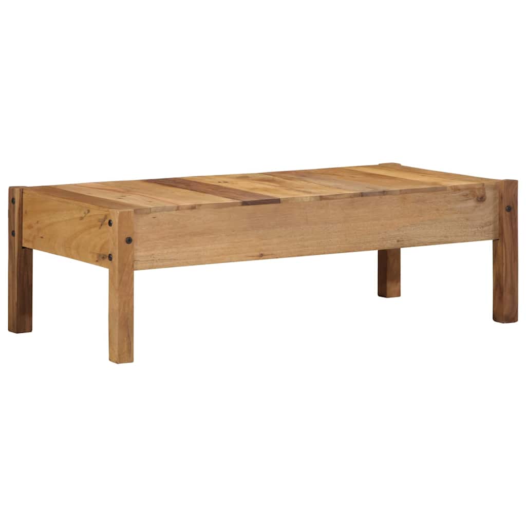 vidaXL Coffee Table Brown 110 x 54 x 35 cm Solid Reclaim Wood