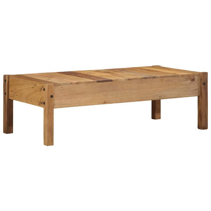 vidaXL Coffee Table Brown 110 x 54 x 35 cm Solid Reclaim Wood