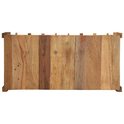 vidaXL Coffee Table Brown 110 x 54 x 35 cm Solid Reclaim Wood