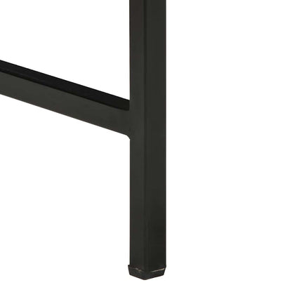 vidaXL Writing Desk Brown 105 x 50 x 75 cm Solid Mango Wood and Metal