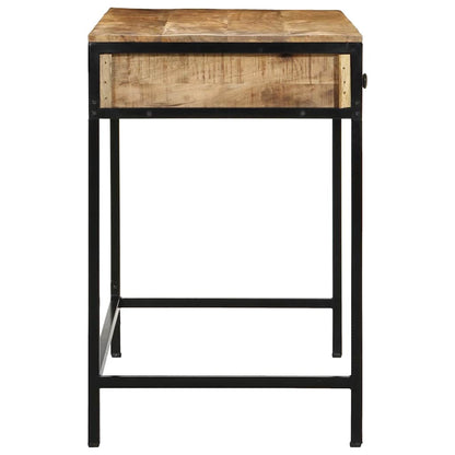 vidaXL Writing Desk Brown 105 x 50 x 75 cm Solid Mango Wood and Metal