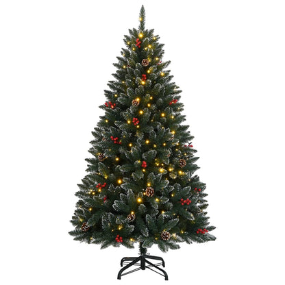 vidaXL Artificial Christmas Tree 300 LEDs 240 cm