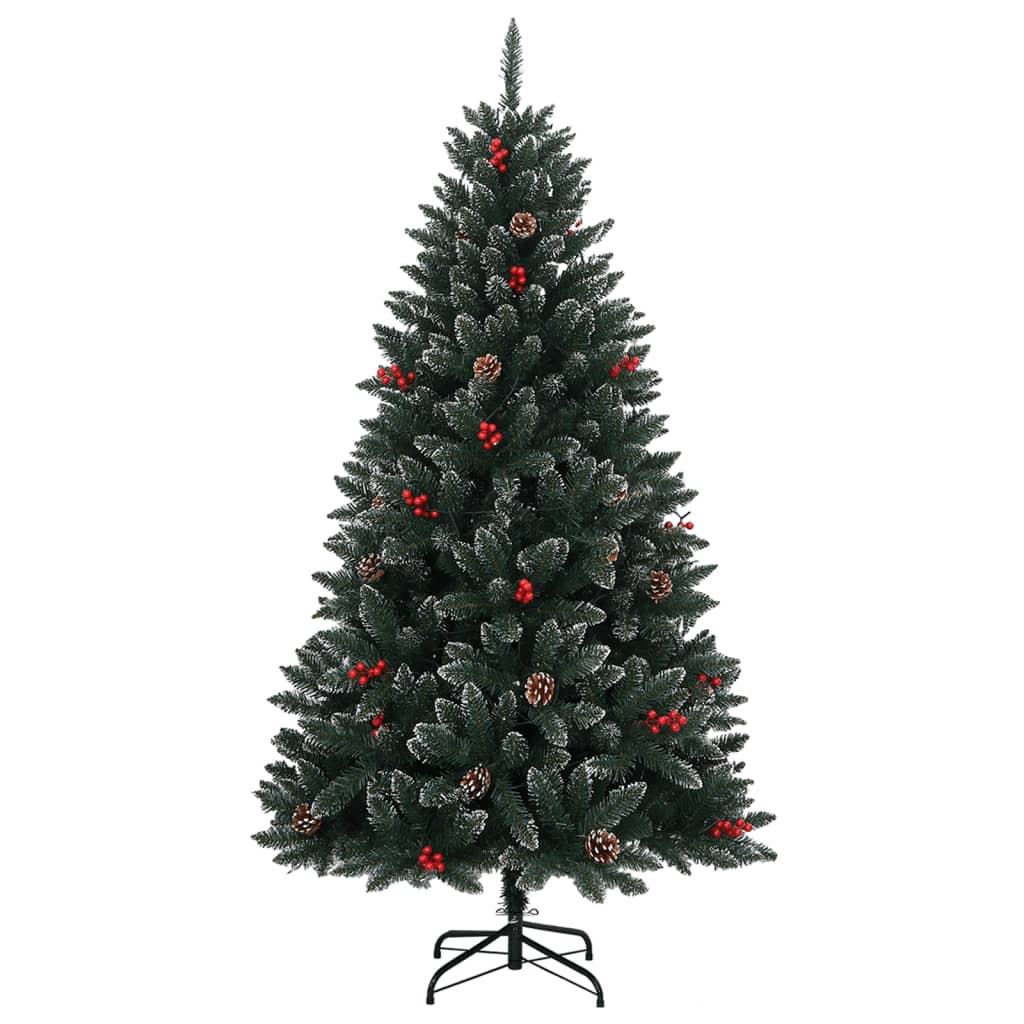 vidaXL Artificial Christmas Tree 300 LEDs 240 cm