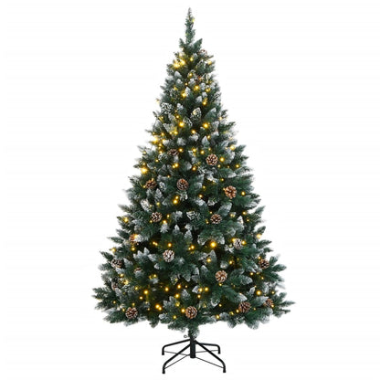vidaXL Artificial Christmas Tree 300 LEDs 210 cm