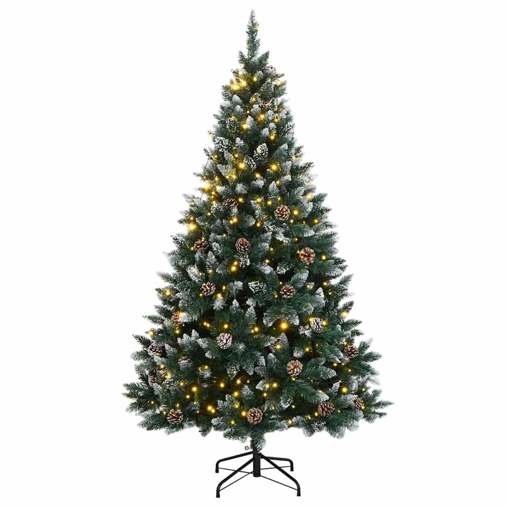 vidaXL Artificial Christmas Tree 300 LEDs 240 cm