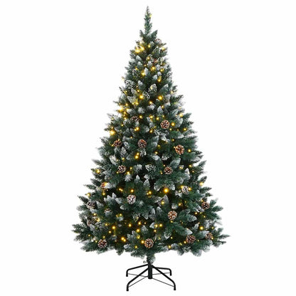 vidaXL Artificial Christmas Tree 300 LEDs 240 cm