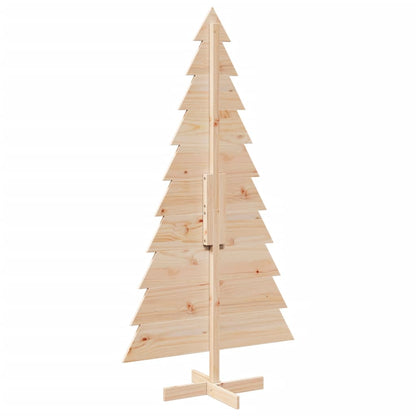 vidaXL Wooden Christmas Tree for Decoration 180 cm Solid Wood Pine