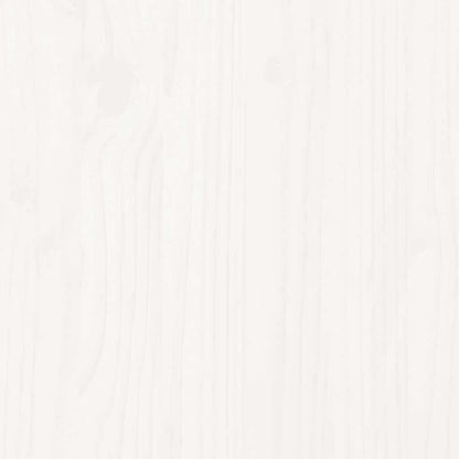 vidaXL Wooden Christmas Tree for Decoration White 60 cm Solid Wood Pine