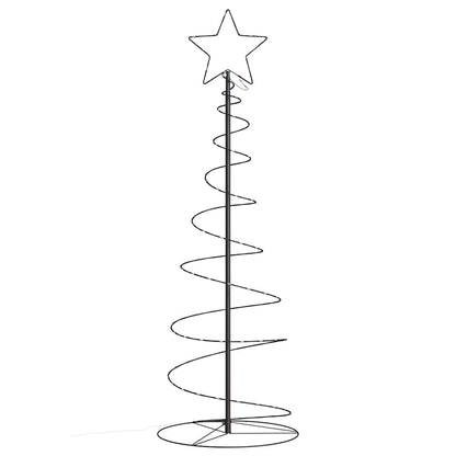vidaXL LED Christmas Tree 100 LEDs Warm White 150 cm