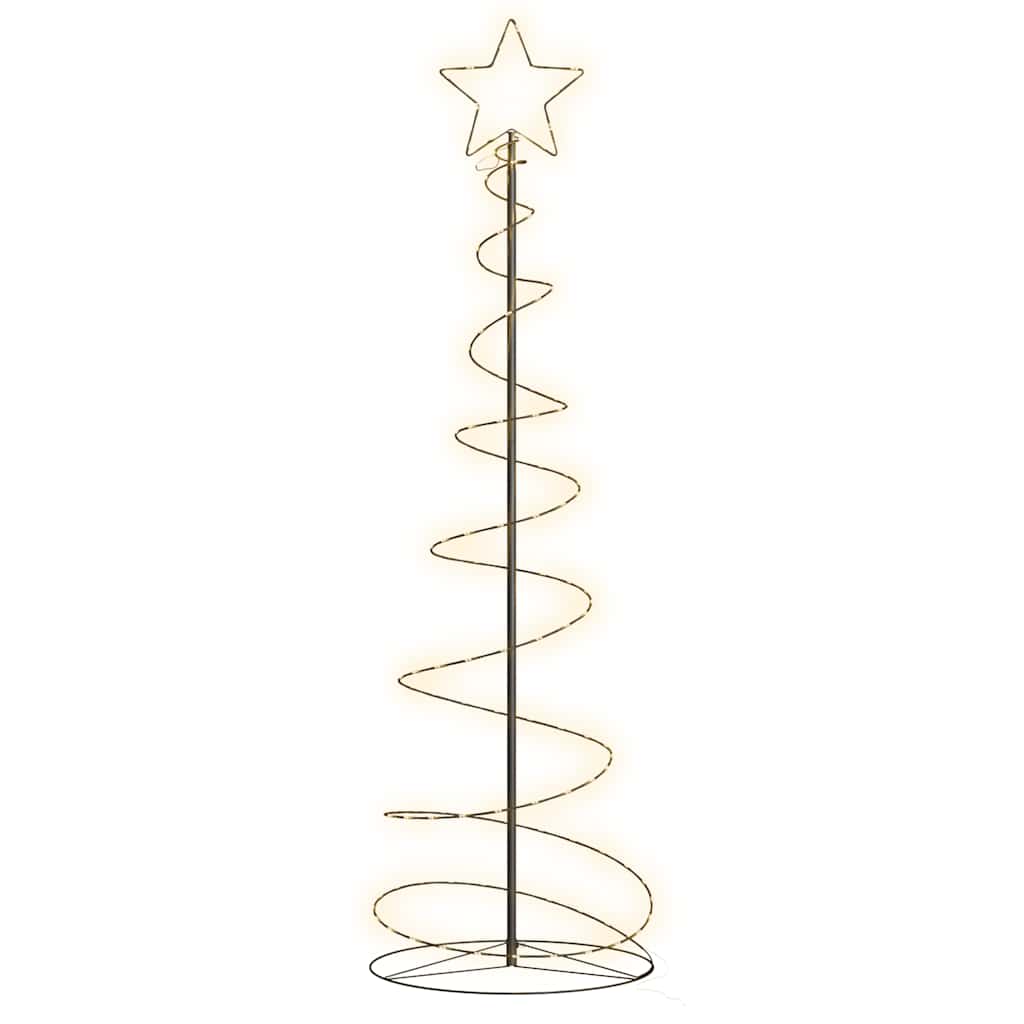 vidaXL LED Christmas Tree 120 LEDs Warm White 180 cm