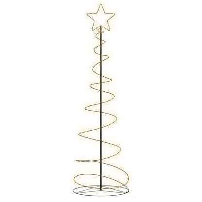 vidaXL LED Christmas Tree 120 LEDs Warm White 180 cm