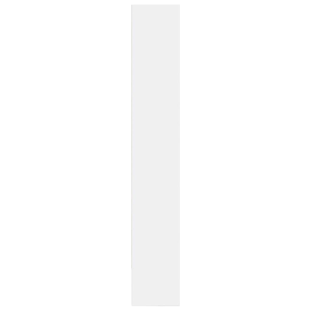 vidaXL Book Cabinet White 80x30x189 cm Engineered Wood