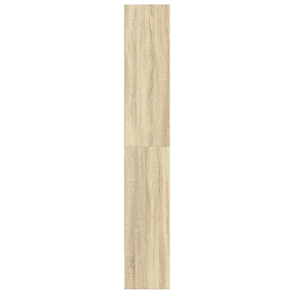 vidaXL Book Cabinet Sonoma Oak 80x30x189 cm Engineered Wood