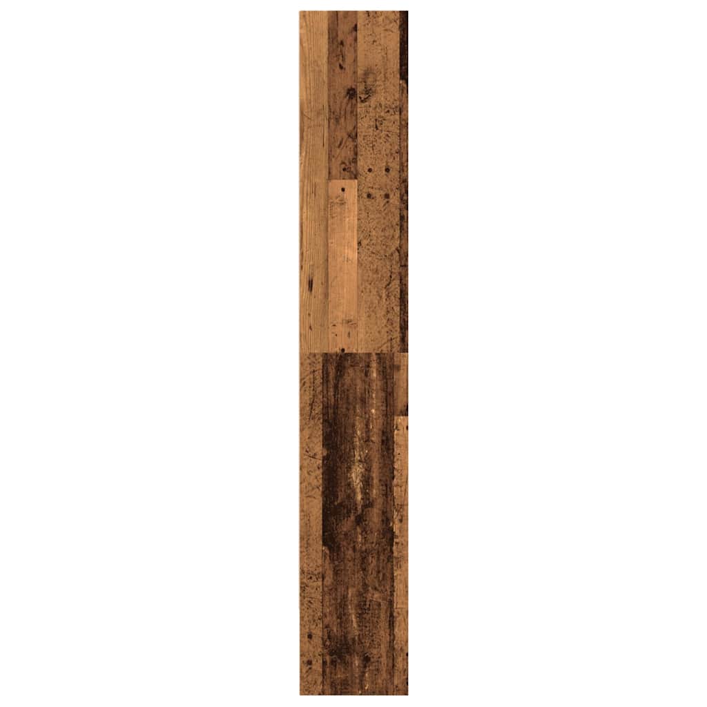vidaXL Book Cabinet Old Wood 80x30x189 cm Engineered Wood
