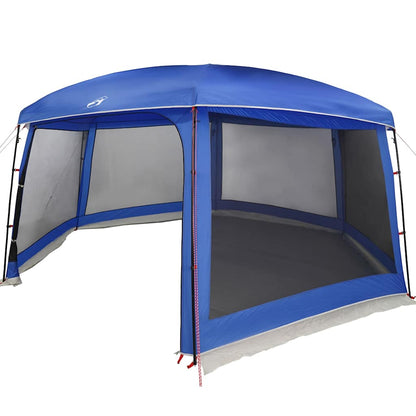 vidaXL Pool Tent with Removable Fly & Mesh Walls Azure Blue 670x590 cm