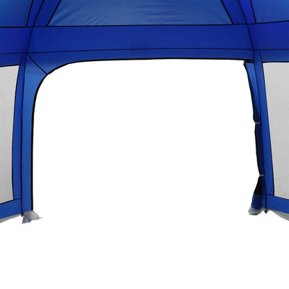 vidaXL Pool Tent with Removable Fly & Mesh Walls Azure Blue 670x590 cm