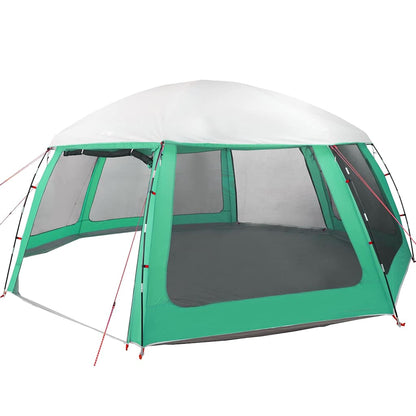 vidaXL Pool Tent with Removable Fly & Mesh Walls Sea Green 612x612 cm