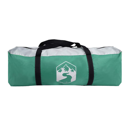 vidaXL Pool Tent with Removable Fly & Mesh Walls Sea Green 612x612 cm