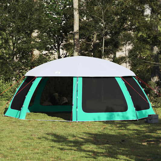 vidaXL Pool Tent with Removable Fly & Mesh Walls Sea Green 690x690 cm