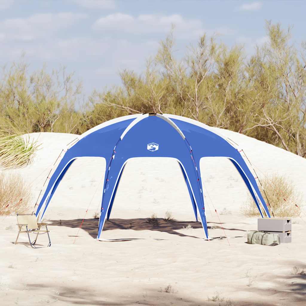 vidaXL Party Tent Azure Blue Waterproof