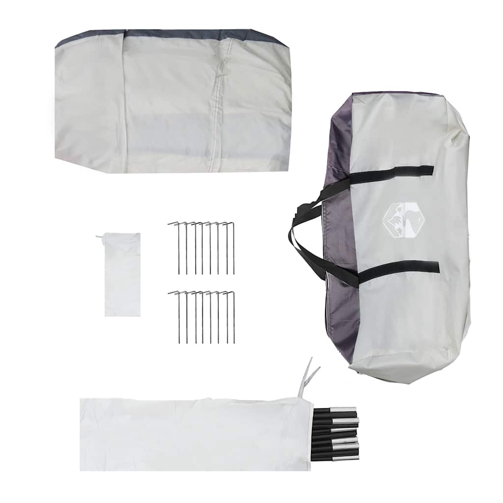 vidaXL Party Tent Grey Waterproof
