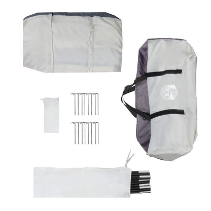 vidaXL Party Tent Grey Waterproof