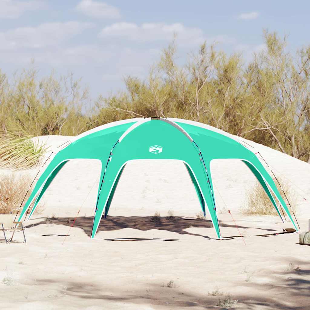 vidaXL Party Tent Sea Green Waterproof