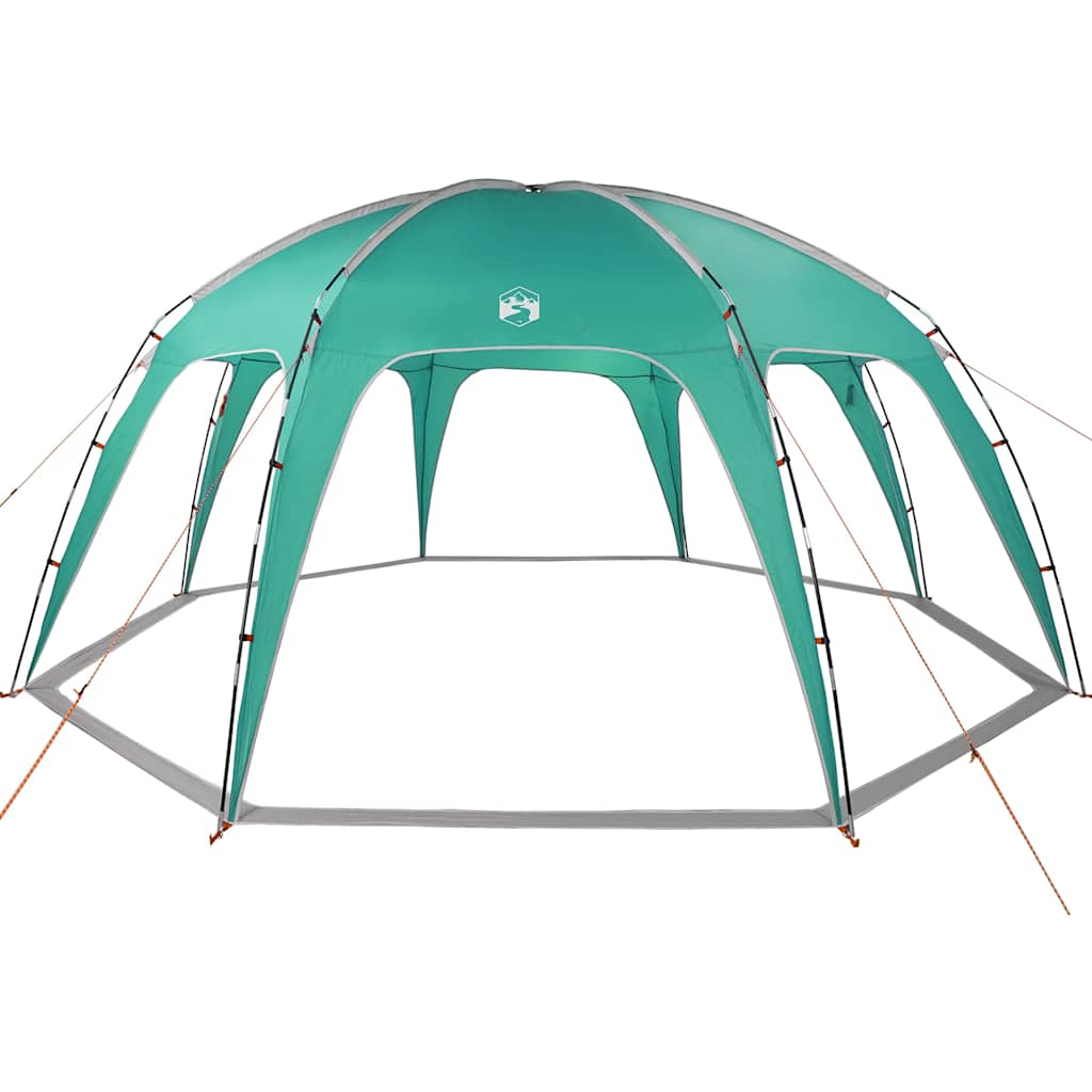 vidaXL Party Tent Sea Green Waterproof