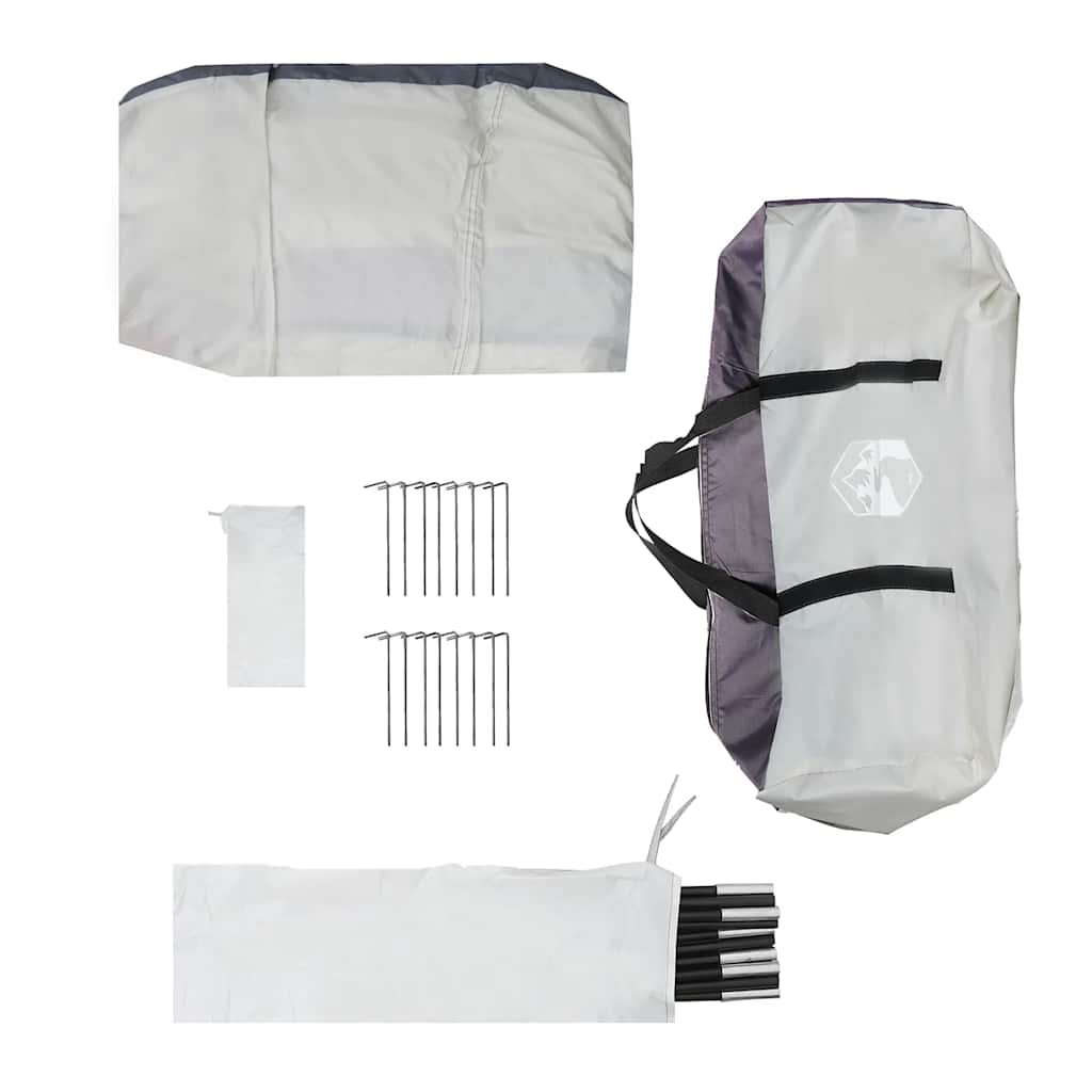vidaXL Party Tent Grey Waterproof