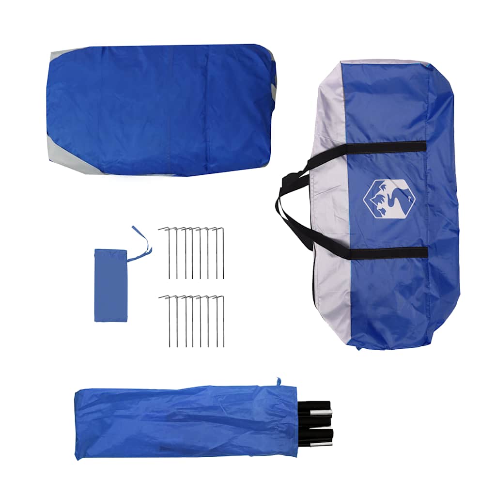vidaXL Party Tent Azure Blue Waterproof