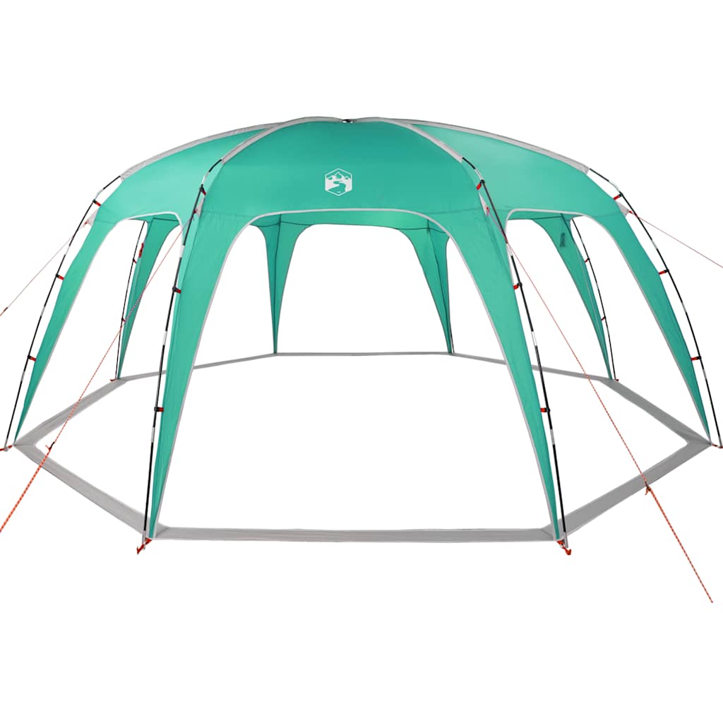 vidaXL Party Tent Sea Green Waterproof