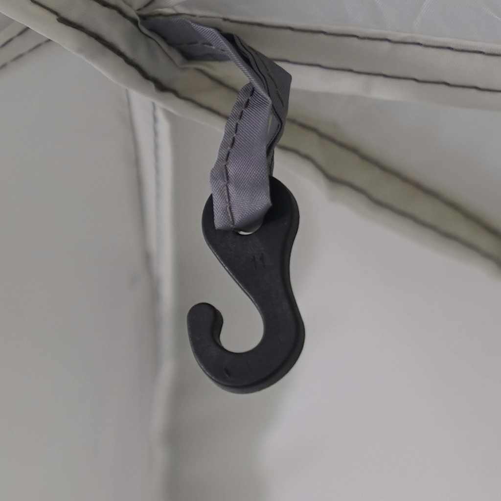 vidaXL Party Tent Grey Waterproof