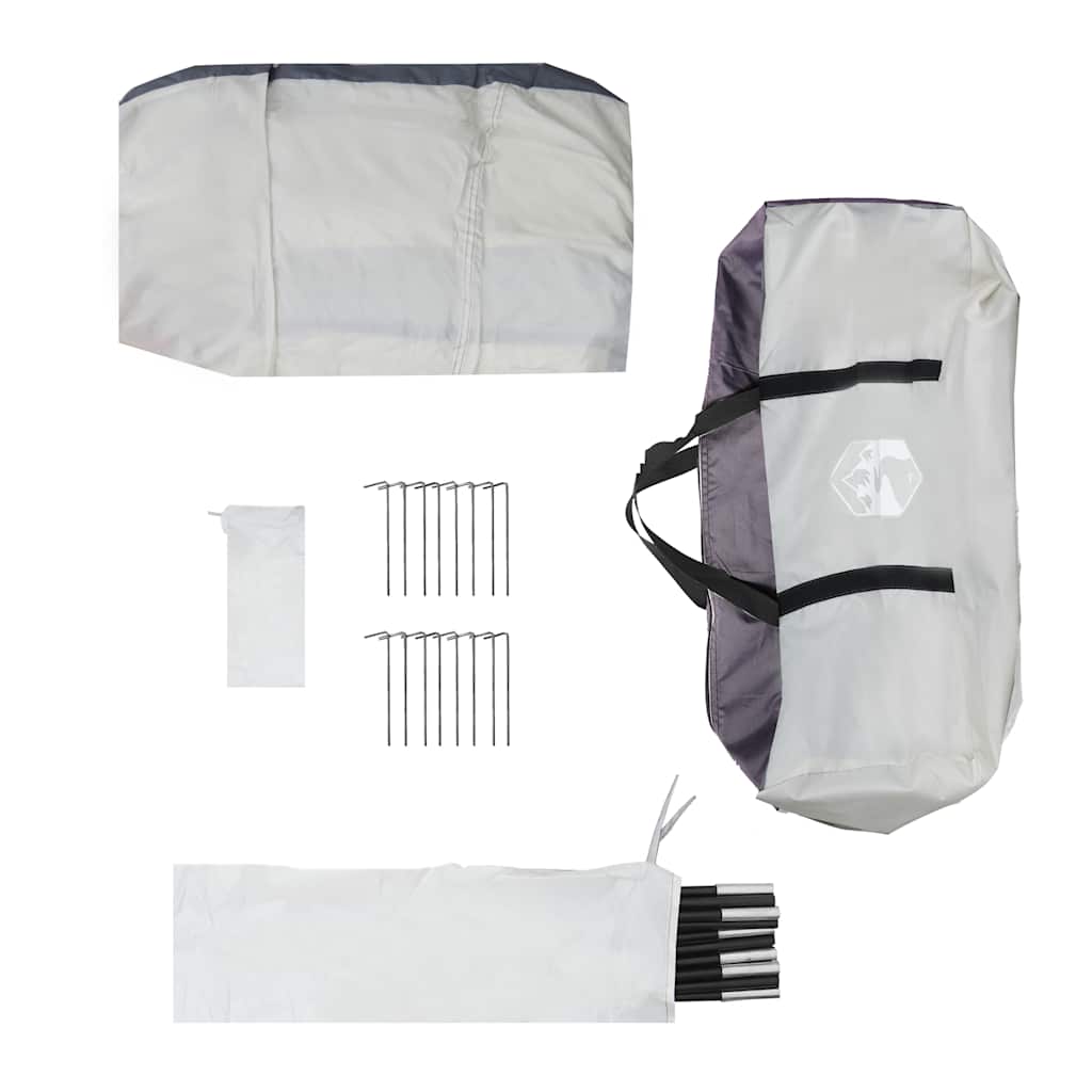 vidaXL Party Tent Grey Waterproof