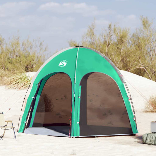 vidaXL Pool Tent 366 x 305 x 231 cm Polyester and Fiberglass Sea Green
