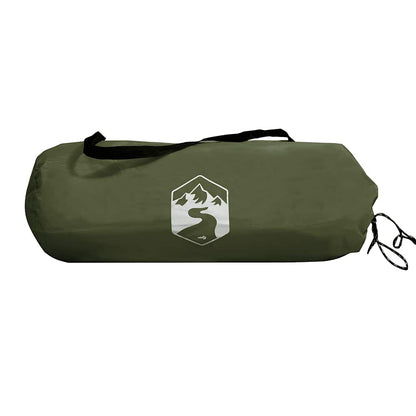 vidaXL Fishing Tent 3-Person Olive Green Waterproof