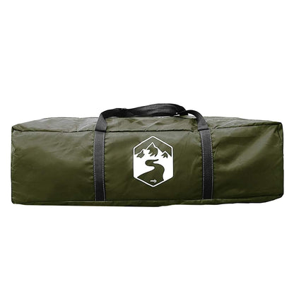 vidaXL Fishing Tent 5-Person Olive Green Waterproof
