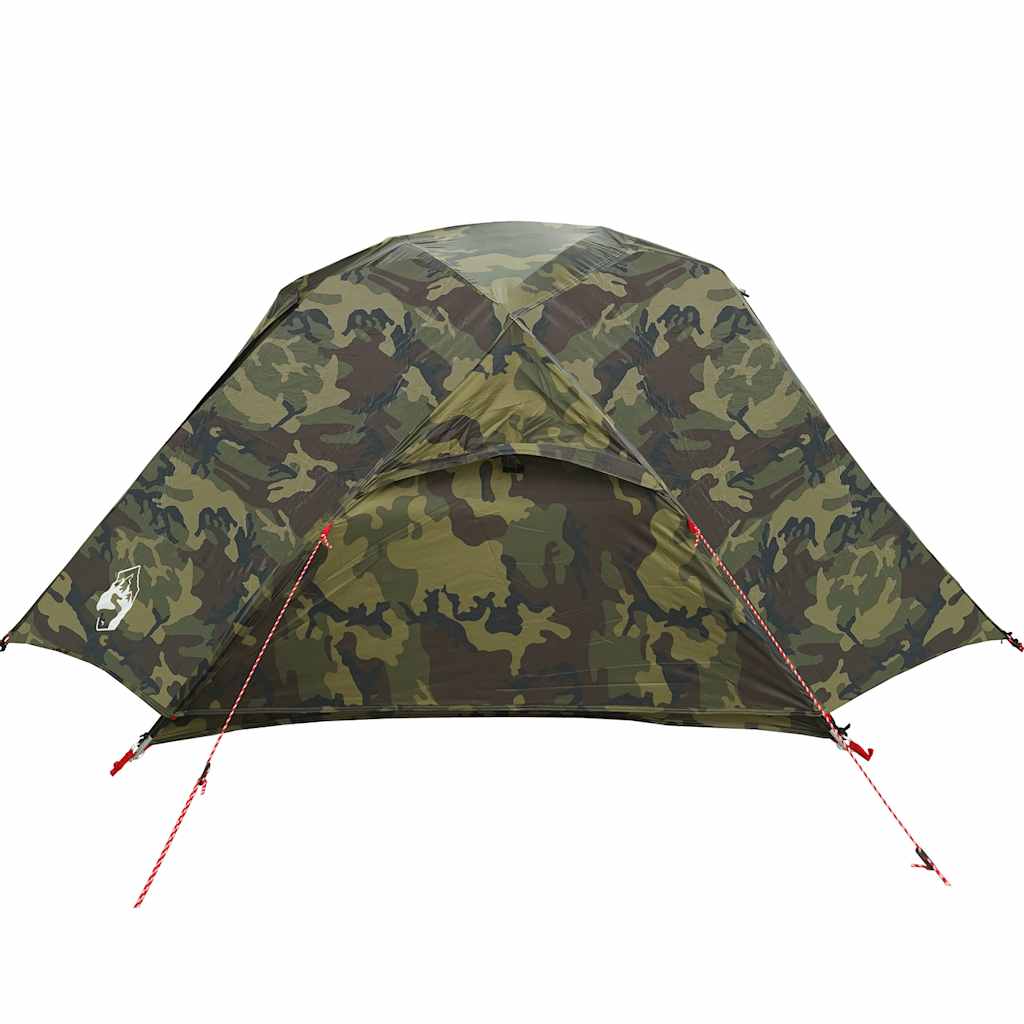vidaXL Fishing Tent 5-Person Camouflage Waterproof