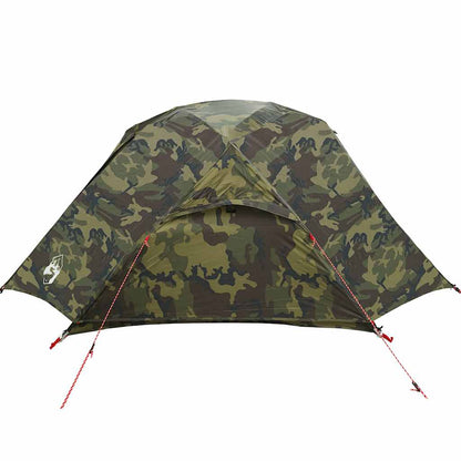 vidaXL Fishing Tent 5-Person Camouflage Waterproof