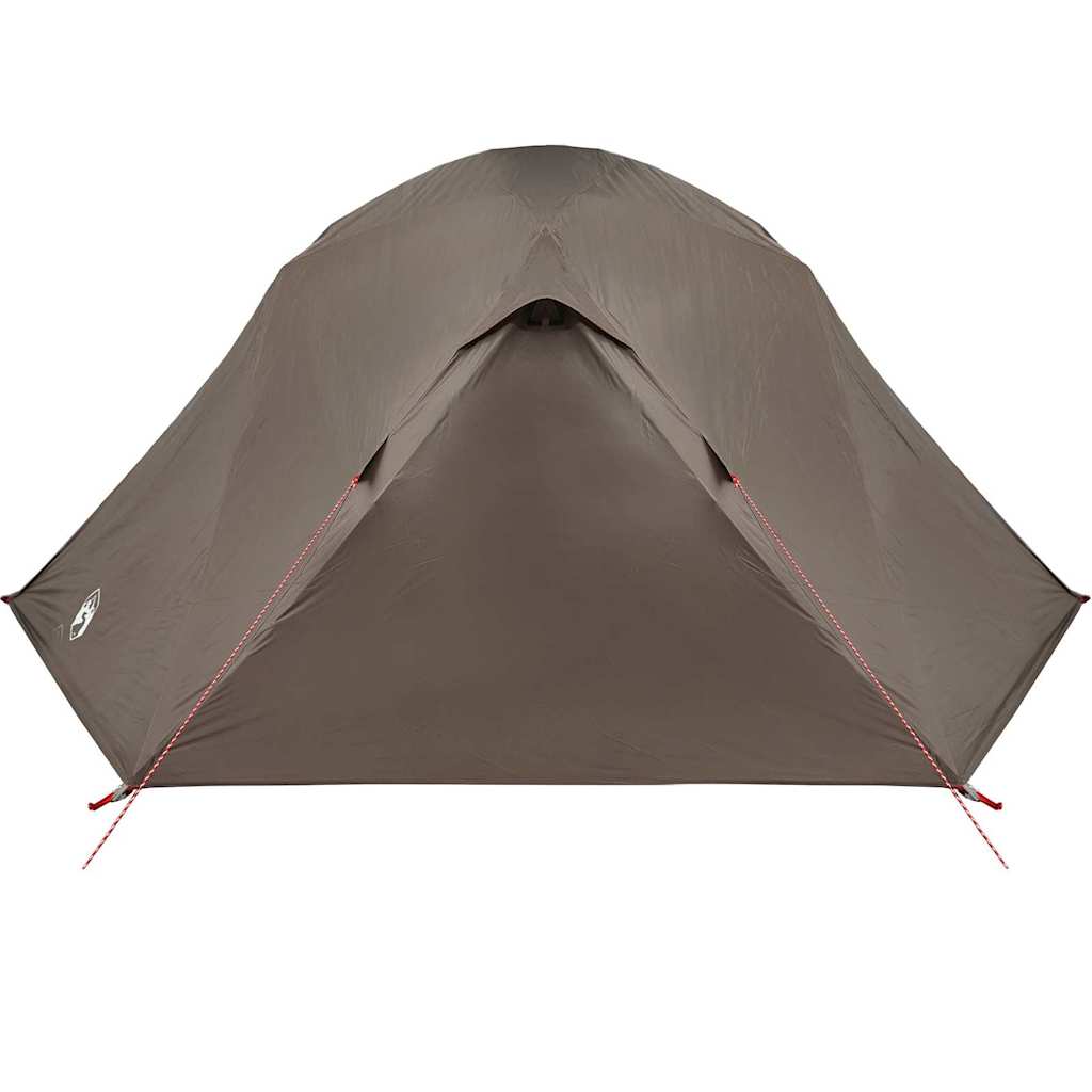 vidaXL Fishing Tent Brown 514 x 465 x 187 cm Polyester and Fiberglass