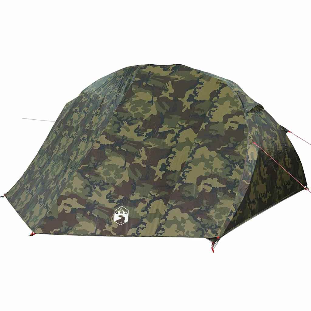 vidaXL Fishing Tent with Roof Camouflage 514 x 465 x 187 cm