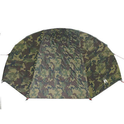 vidaXL Fishing Tent with Roof Camouflage 514 x 465 x 187 cm