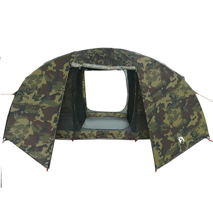 vidaXL Fishing Tent with Roof Camouflage 514 x 465 x 187 cm